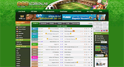 Desktop Screenshot of 888scoreonline.net